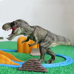 Цельнокроеное платье Дети образовательных приколами шутка динозавр игрушка ходить модели динозавров фигурки шутка реквизит P0