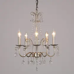 Прихожая гардеробная старинные серебряные кристалл лампы Люстра Cristal Lamparas спальня люстра украшения дома освещение avize
