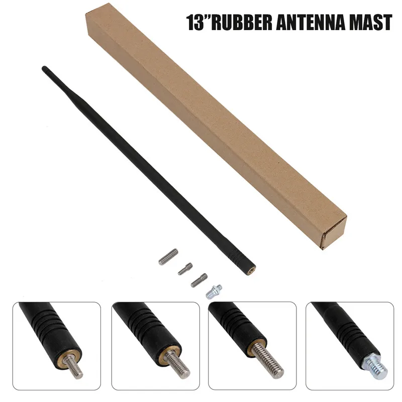 KOLEROADER 13 Car Antenna FM Radio Antenna Rubber Antena For Toyota Tacoma 1995 - 2015 Auto Signal Amplifier Booster Aerial Mast (3)