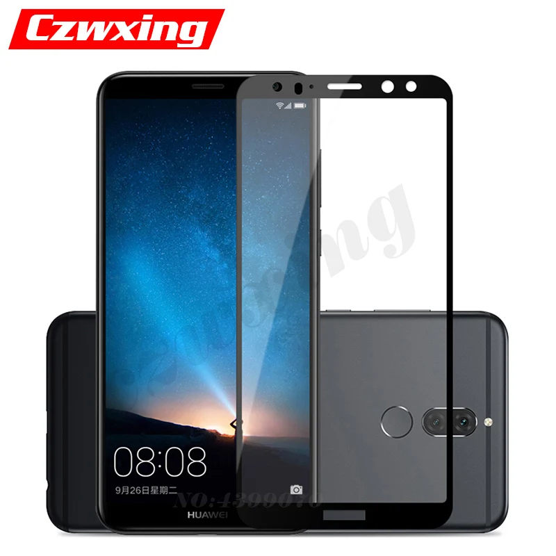 Защита экрана для Huawei Mate 10 Lite закаленное стекло с полным покрытием Mate10Lite RNE-L21 RNE L21