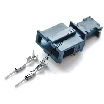 

10Sets/lot 2Pin 3B0 972 712 2Pin car connector,Car light-inspection for LEAR Audi VW SKODA ect Volkswagen License plate lamp