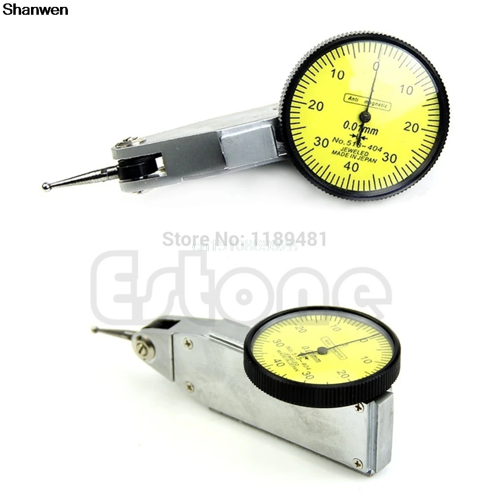 Level Gauge Scale Precision Metric Dovetail Rails 0 0.8mm Dial Test