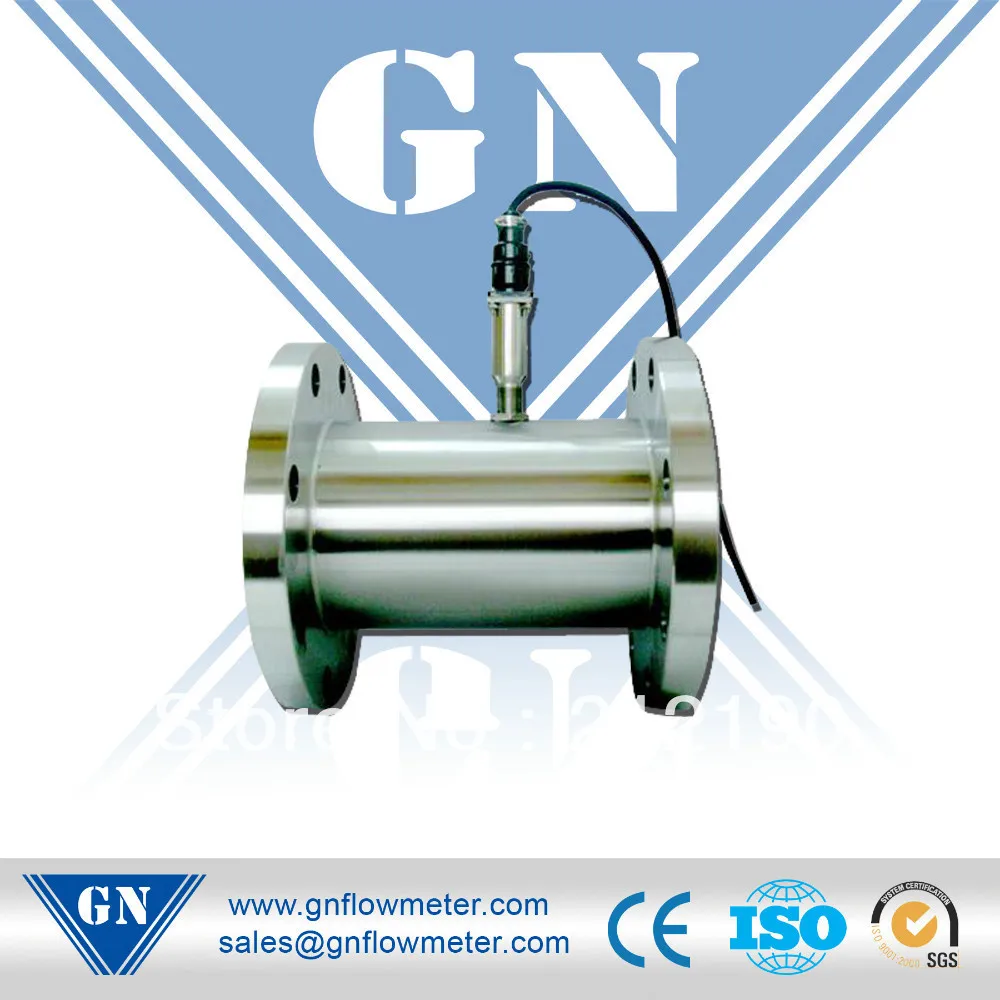 DN80 Diameter 10 240 m3/h flow range and Pulse output Liquid water flow