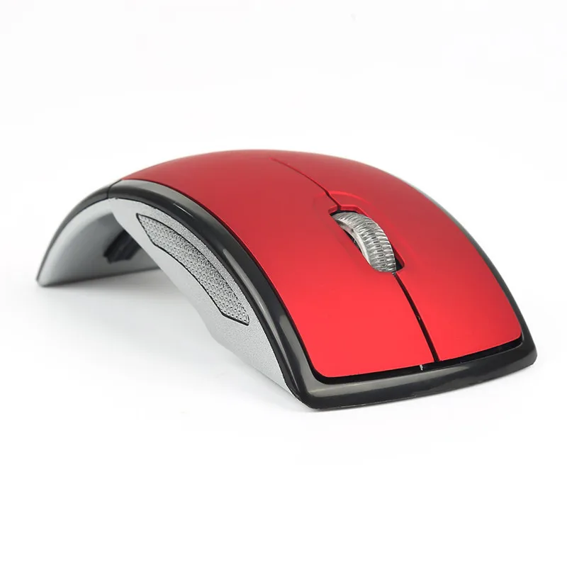 Wireless Mouse 2 4 Ghz Computer Mouse Optical USB Matte Surface Foldable Ergonomic Mice for Computer