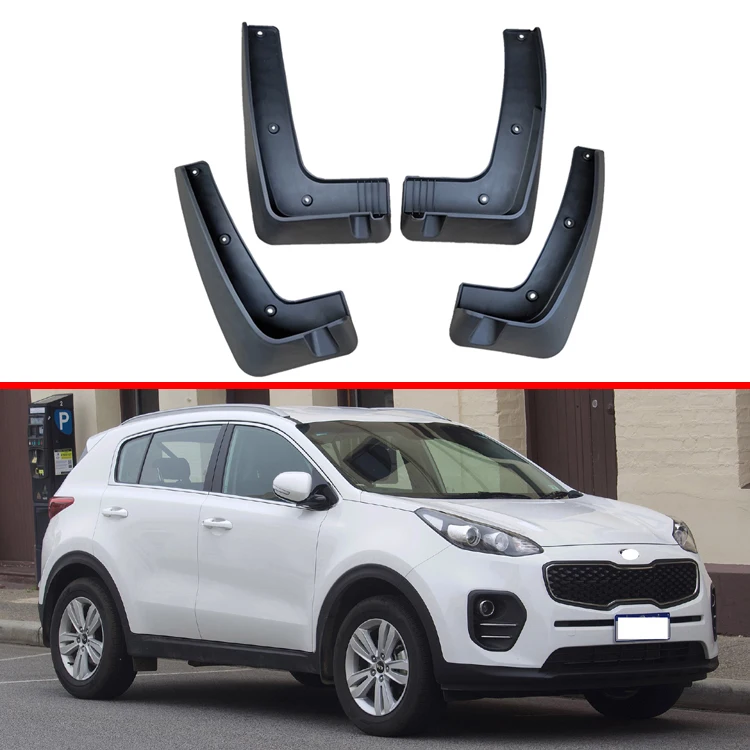 Для Kia Sportage KX5 QL 2016 2017 2018 2019 4 шт. брызговики крыло комплект брызговик Mudguard |