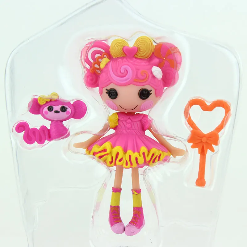 3 дюймов MGA куклы Lalaloopsy с аксессуарами, мини куклы для девочки игрушка театр свой уникальный стиль