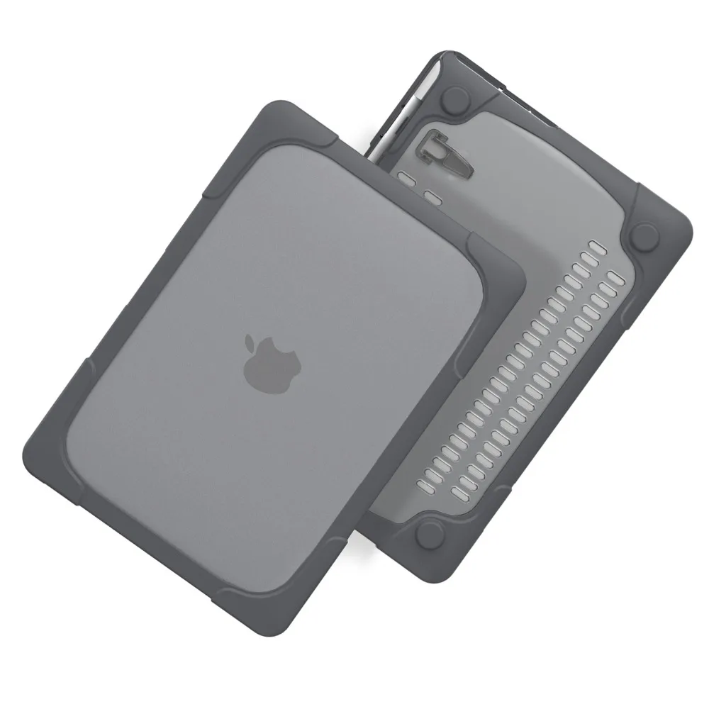 GOOYIYO 2018 Новый чехол Funda Твердый из поликарбоната с подставкой для Macbook Air Pro retina 11 12