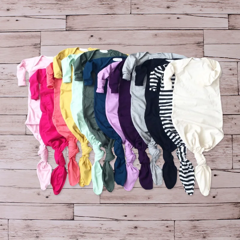 2017 Baby Gown Newborn Sleeping Bag Full Sleeve Infant Sleeping Bag