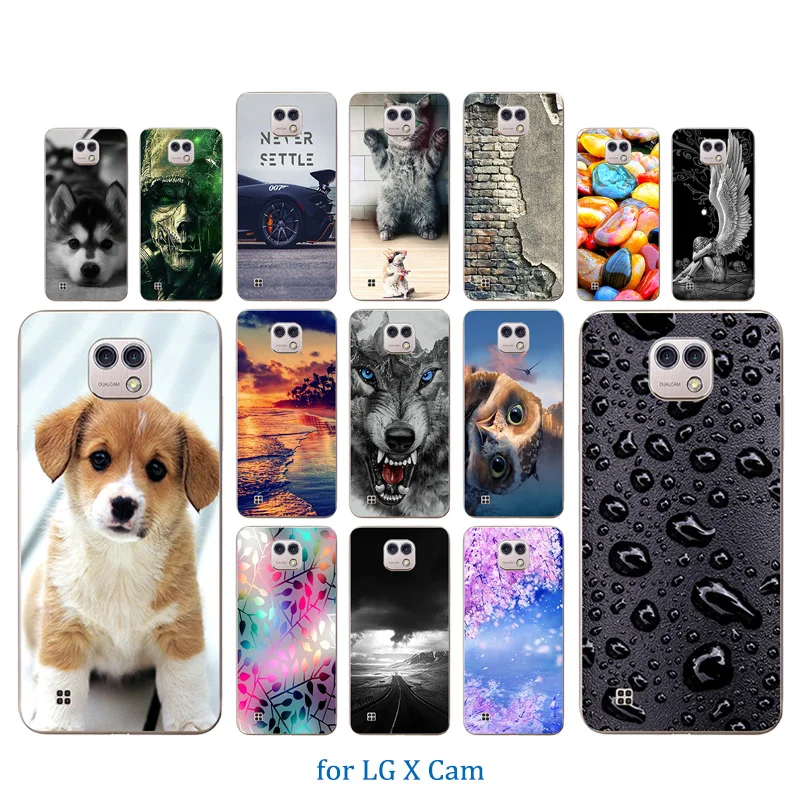 Чехол для телефона LG X Cam K580DS Силиконовый ТПУ мягкий XCam задняя крышка полная