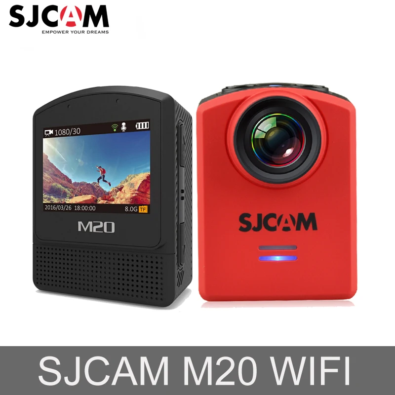 

Original SJCAM M20 Gyro Mini Action Helmet Sports Car Recorder DV Camera Waterproof 4K NTK96660 16MP WiFi HD Action Camera