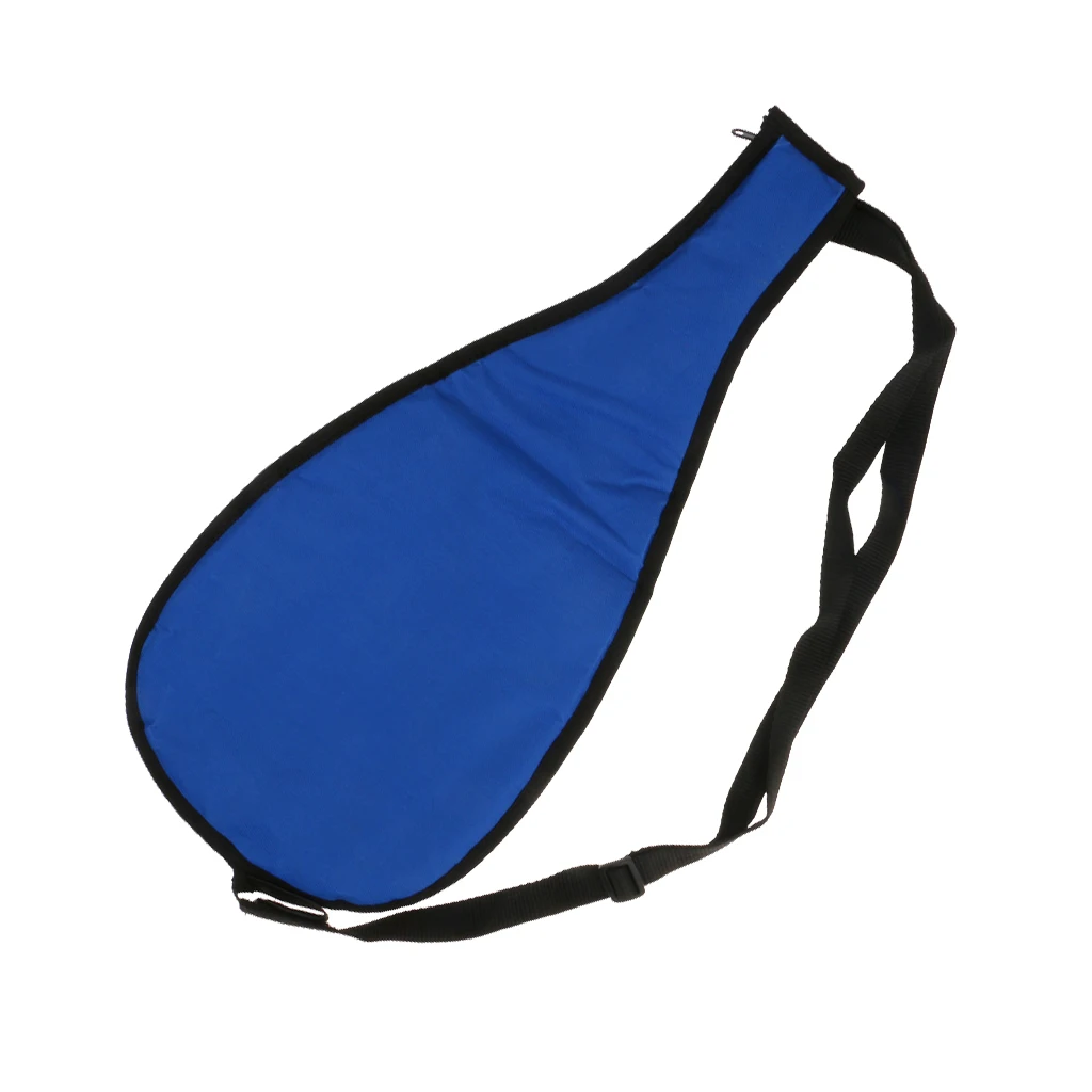 Alomejor Sup Stand Up Paddle Bag para Kayak Paddle Blade Storage Carry Bag Canoa Canotaje Canotaje Rafting Surf (Negro//Azul)
