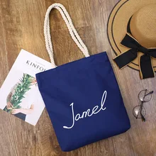 Новая женская Холщовая Сумка сумки для покупок с принтом вместительная универсальная пляжная сумка для покупок простая Студенческая сумка на плечо