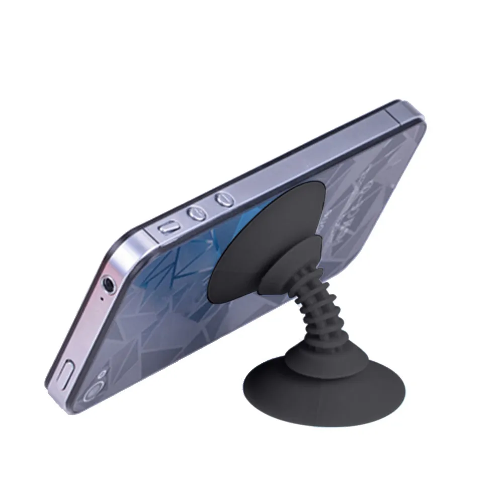 Mobile Phone Holders Silicon Double sided Suction Cup Holder Sucker Stand For Mobile Cell Phone
