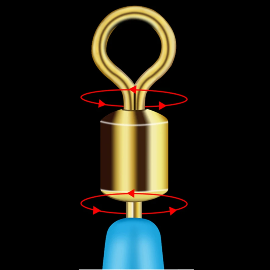 10 шт. вращающиеся Твердые кольца анти-Упакованные высококачественные палочки Silica гелевый коннектор к югу от линии рыболовный крючок быстра петля Вертлюги шариковый подшипник