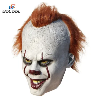 

Stephen King's It Pennywise Mask Latex Halloween Scary Mask Cosplay Clown Party Mask Prop
