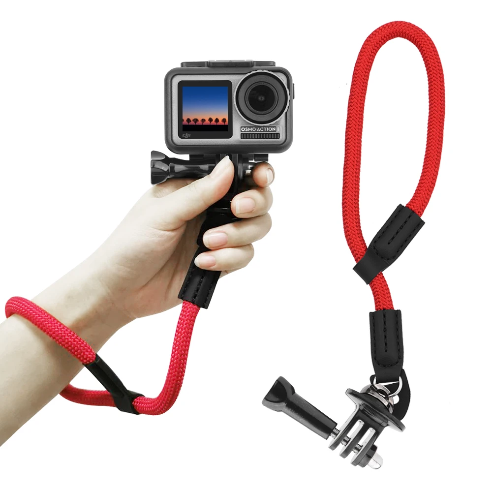 

Handheld Lanyard Sling Copper Nut Adapter Safety Hand Strap Belt for OSMO ACTION Sports Camera Accessories