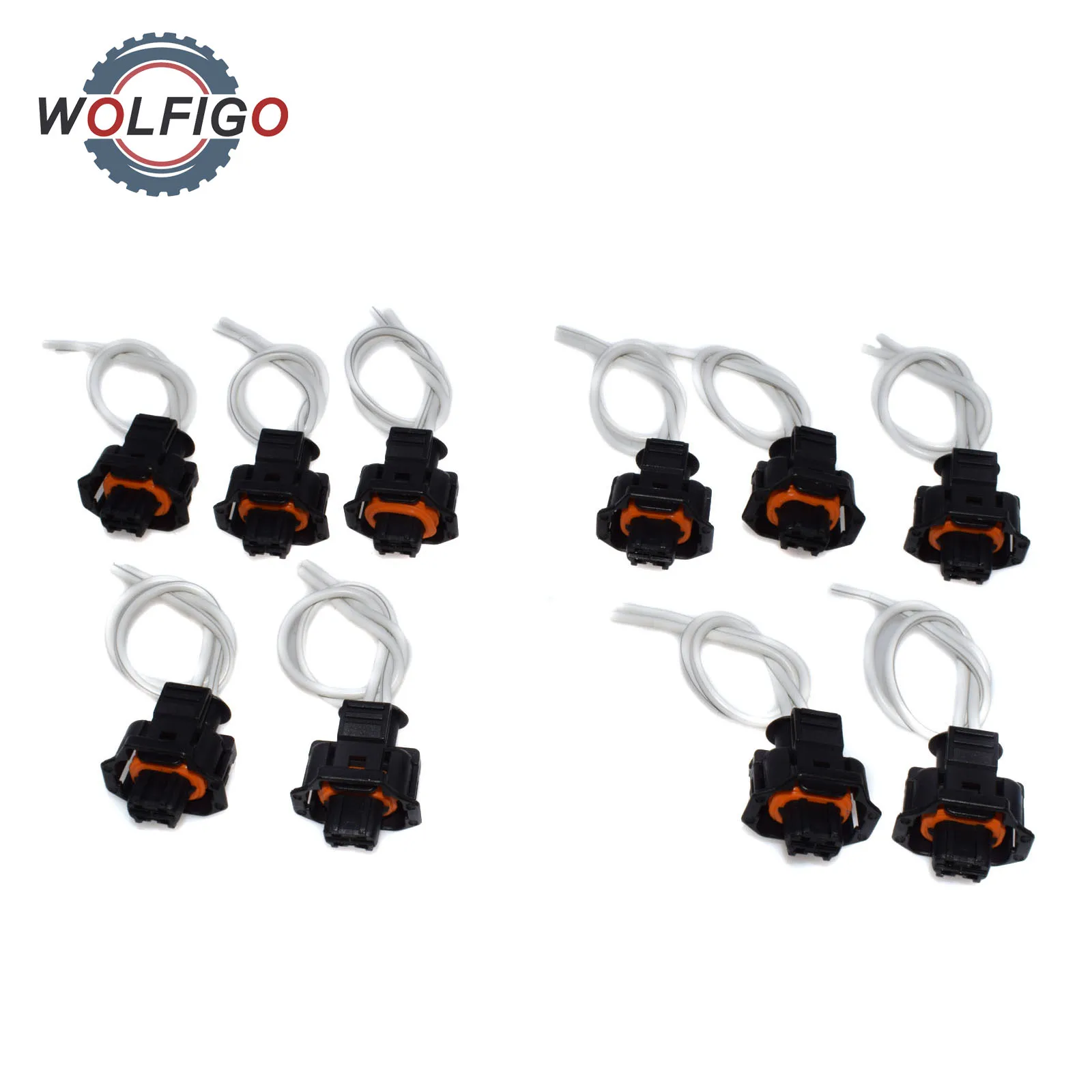 

WOLFIGO New 6.6L Duramax Fuel Pressure Regulator Connector LB7 LLY LBZ LMM for GM Duramax Cummins 092840053 D-3850026247