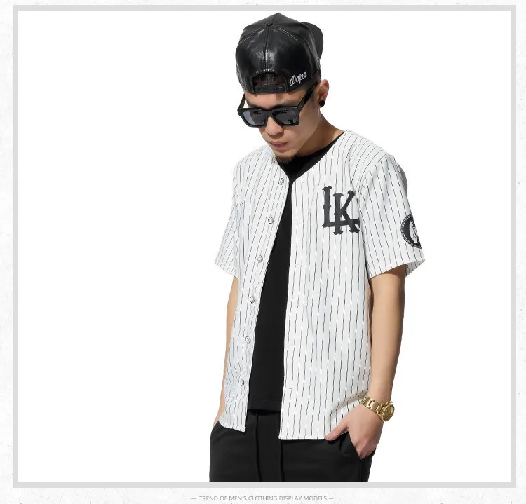 baseball jersey style