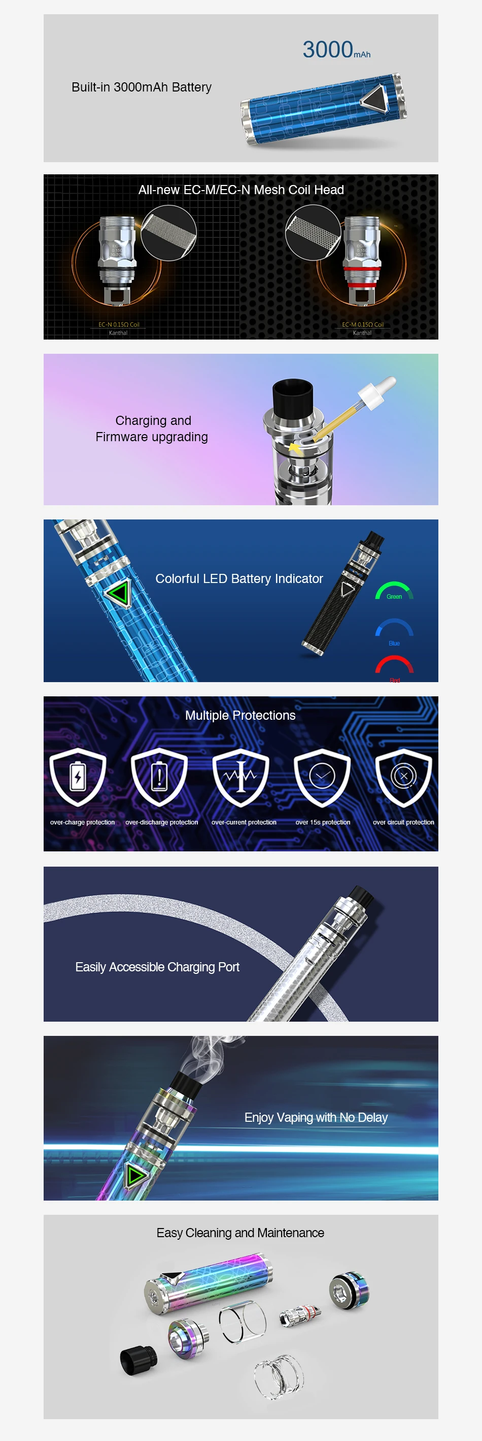 Eleaf iJust ECM Starter Kit 3000mAh