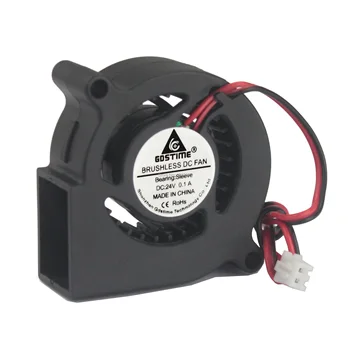 

50pieces lot Gdstime 24V 5cm 50mm 50x20mm Brushless DC Cooling Blower Fan 2pin Heatsink