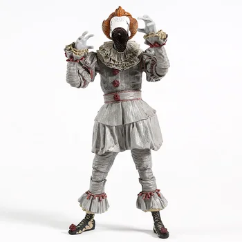 

NECA Stephen King's It Pennywise Ultimate Dancing Clown Ver. PVC Action Figure with LED Light Collectible Model Toy