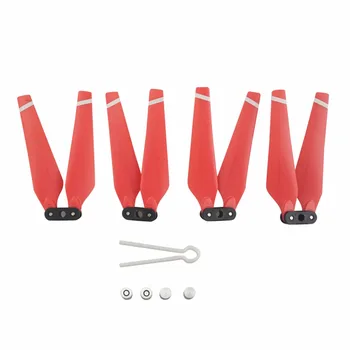 

Propellers for Huban H501S H501C H501A/H501C/H501M/H501S W/H501S pro MJX B2C B2W Bugs 2 D80 F18 F200SE Drone Blade Red
