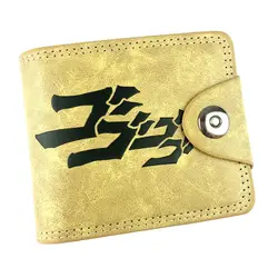 Новый 2018 JoJo Bizarre Adventure кошельки классический дизайн аниме кошелек повседневное кожа для мужчин женщин carteira с карманом для монет