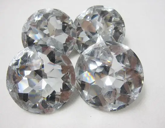 

Sofa , bag buckles 200 PCS 16mm glass Gem flower pattern CRYSTAL BUTTONS WITH METAL CAPS FOR SOFA FURNITURE ACCESSORIES SEWING