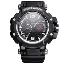Новые спортивные часы для мужчин водонепроницаемые цифровые часы со светодиодами мужские наручные часы мужские 1545 Montre Homme большие мужские часы Военные