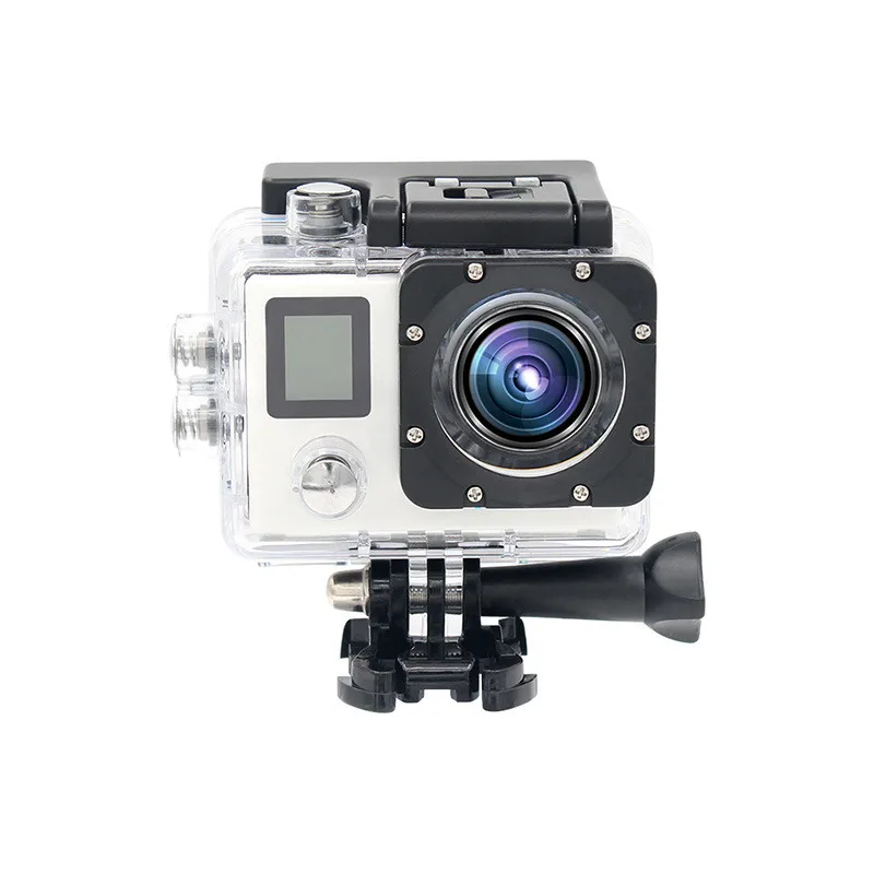 Ультра HD 4 K экшн-камера Wifi видеокамеры 150 Dgreen cam 4 K deportiva 2 дюйма B6 B6R водонепроницаемая Спортивная камера pro 1080P 30fps cam - Цвет: White