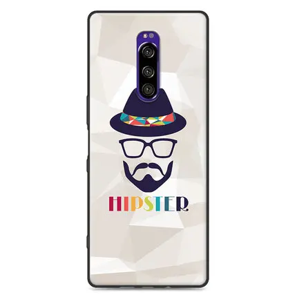 A2 Чехол для sony Xperia 1, J8110, J8170, J9110, прозрачный, с рисунком животных, мягкий, силиконовый, TPU, чехол для телефона s, для sony 1, задняя крышка, чехол s - Цвет: A2