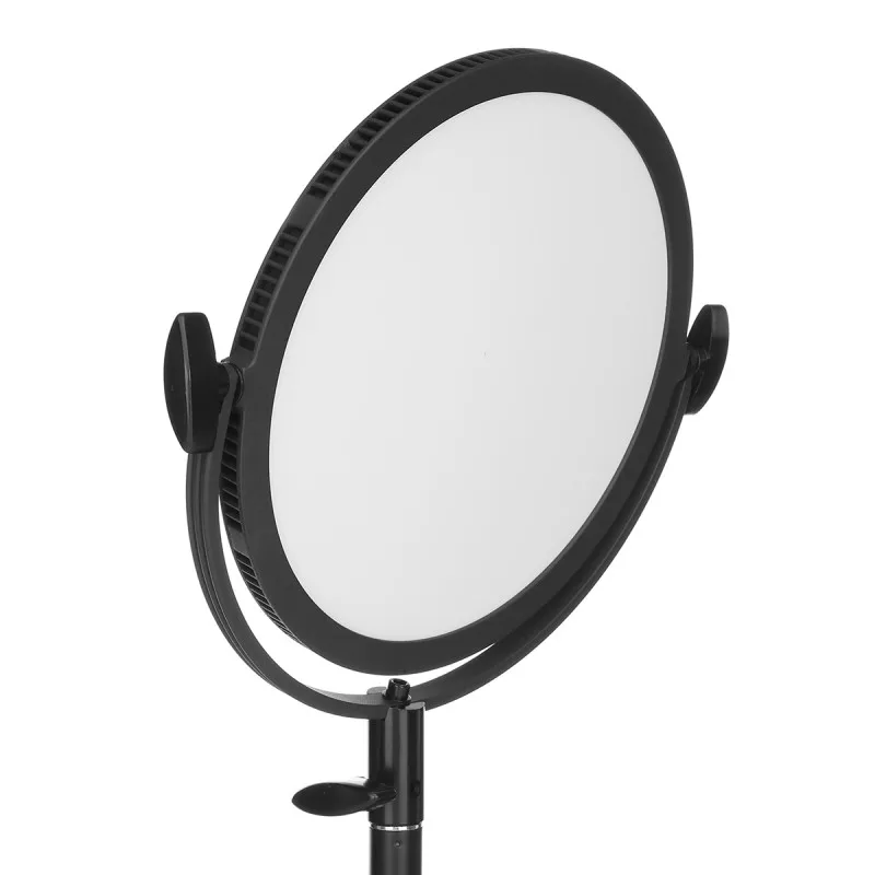Best Price New C-300RS Professional FlapJack 10\ LED Bicolor Edge Light Round Photo Daylight Circle Led Panel Dimmable Photography Lighting