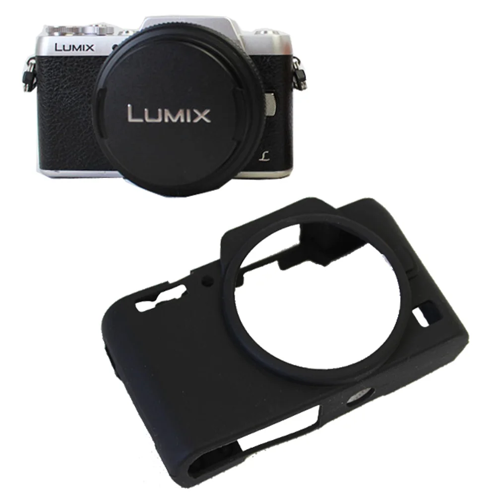 11 шт./лот красивый мягкий силиконовый чехол для камеры Panasonic Lumix DMC GF8 GF7 защитный