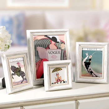 

Romantic Love Wedding Pictures Frames, Wedding Photo Frame, Home Decor Vintage Picture Frame For 4,6,7,8,10 Inch Photo