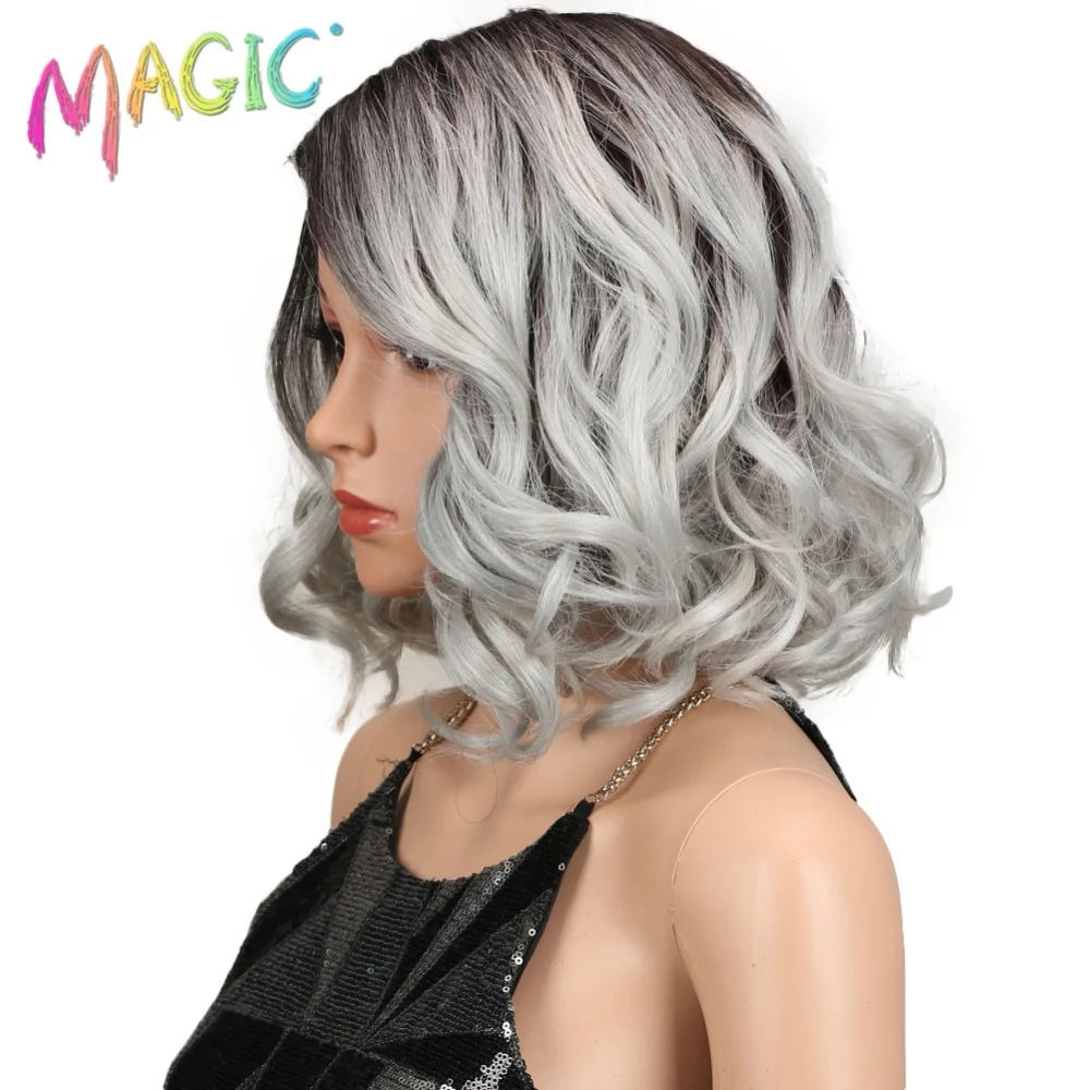Magic Hair Short Loose Wavy BOb Wigs 12\