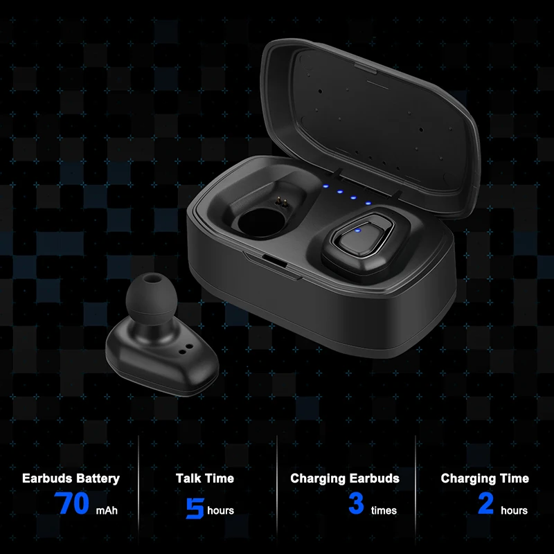 Bluetooth 5 0 A7 беспроводные HIFI спортивные наушники стерео бас гарнитура с микрофоном