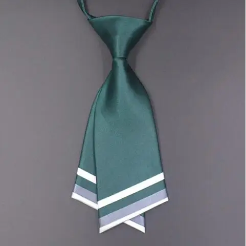 Black Green Корейский вариант профессионального платья женский маленький галстук японский стильный галстук-бабочка колледж Ветер воротник цветок шоу деятельности лук - Color: Black Green