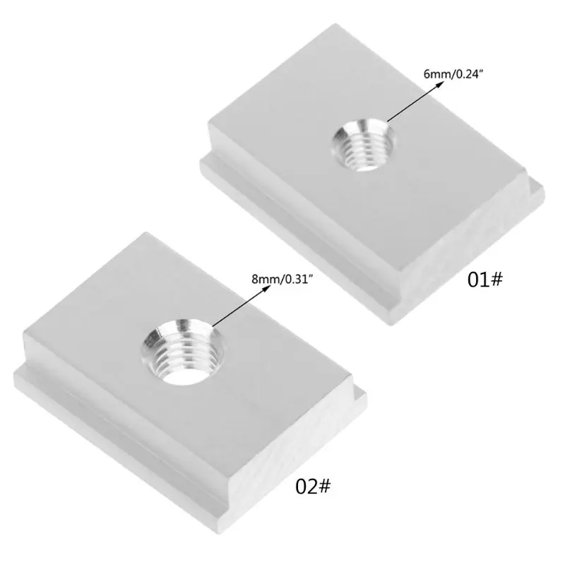 Скользящая гайка M6 M8 T slot Slider для деревообрабатывающего инструмента крепеж