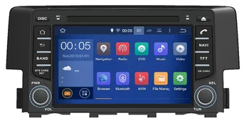 

2 Din 8 INCH Octa/Quad Core Android Fit HONDA CIVIC 2016 2017- Car DVD Player Multimedia Navigation GPS Radio DVD TV 3G WIFI MAP