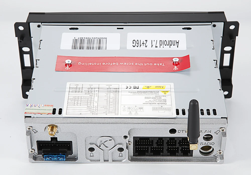 Excellent Android 7.1 System 2G RAM Car DVD Player GPS Navigation System Stereo Media Radio for Chrysler Sebring 300C Cirrus Dodge Jeep 4