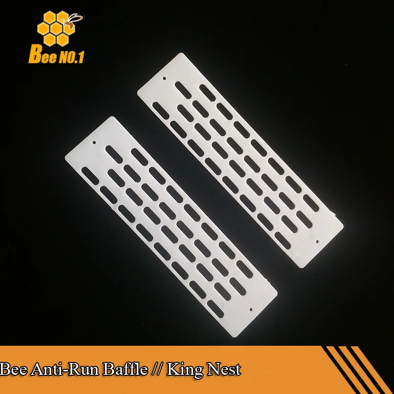 10pcs Beekeeping Honey Entrance Feeder Hive Tool Beekeeper Bee Keeping Equip LA1