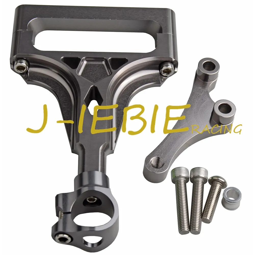 

Кронштейн стабилизатора рулевого демпфера CNC для Kawasaki Z1000 Z750 2003-2009 2004 2005 2006 2007 Titanium
