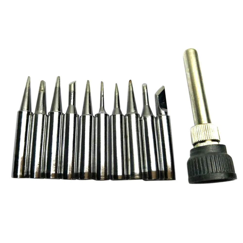 

11Pcs Soldering Iron Tips Set for Soldering Station Welding Head Rework Tool Kit HVR88