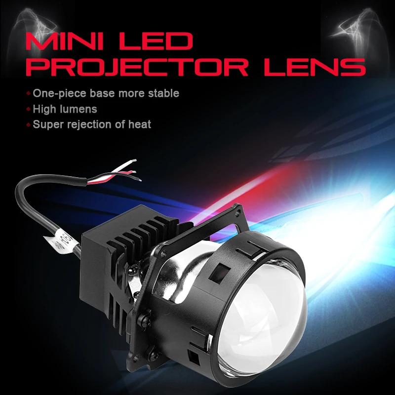 

LED lamps for cars styling For Hella 3R G5 Headlights D2S Projector 3" Auto D1S D2H Fog Lamp Metal Lens Retrofit 12V hlxg 2PCS