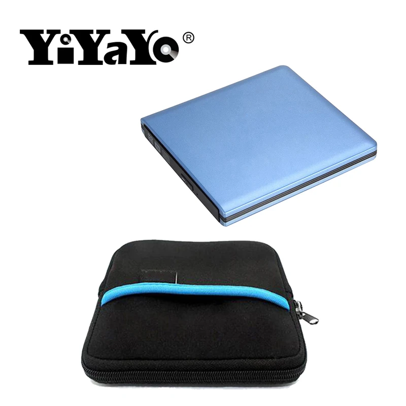 YiYaYo USB 3 0 DVD RW привод CD/ROM проигрыватель CD/горелка Внешний оптический порт для