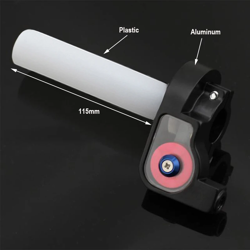 Grips-Settle-Gas-Twist-throttle-Clamp-Plastic-with-aluminum-For-Motorcycle-Pit-Dirt-Bike-Motocross-ATV