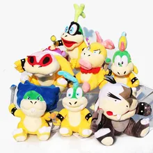 7styles Super Mario Bowser Koopa Plush Toy Wendy Lemmy Iggy Roy Morton Larry Ludwing Stuffed Soft