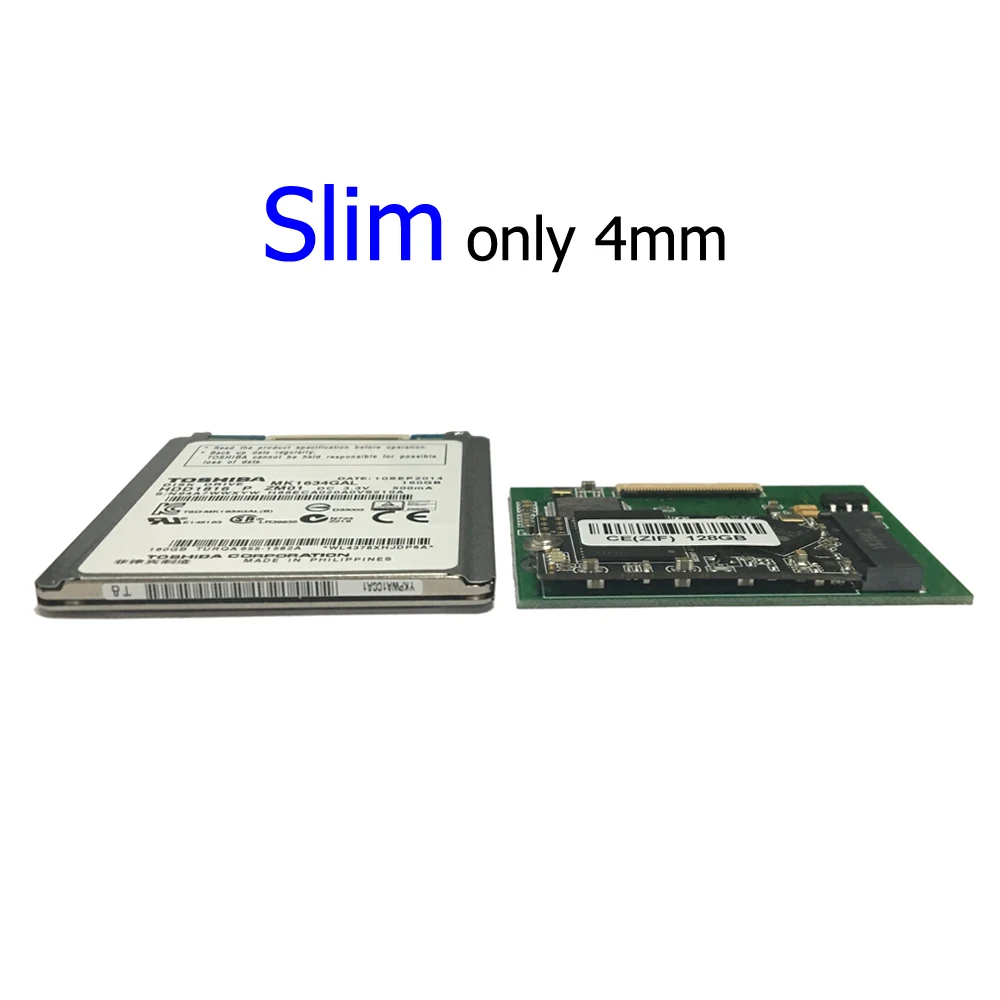  128GB SSD Für Ipod classic 6th 7th Ipod video 5Gen 5.5th Ersetzen HS081HA MK8010GAH MK8022GAA MK162