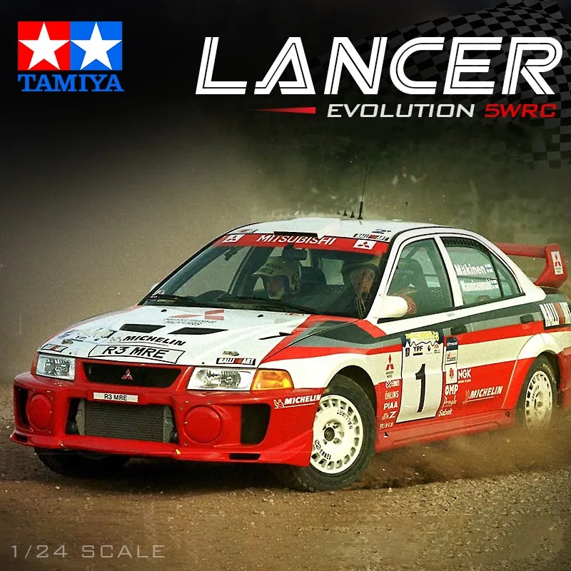 

MP Hobby 1/24 Scale Lancer EVO Assembly Car Model Building Kits Tamiya 24203 Free Shipping