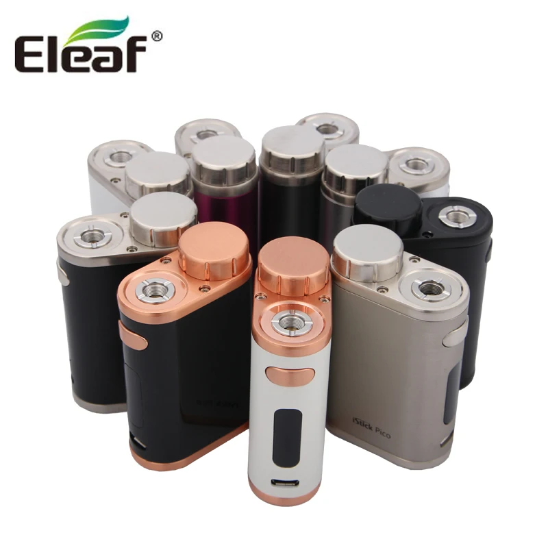 Новый оригинальный Eleaf iStick Pico 75 Вт бокс мод Vape подходит для Melo 3 или III мини бак